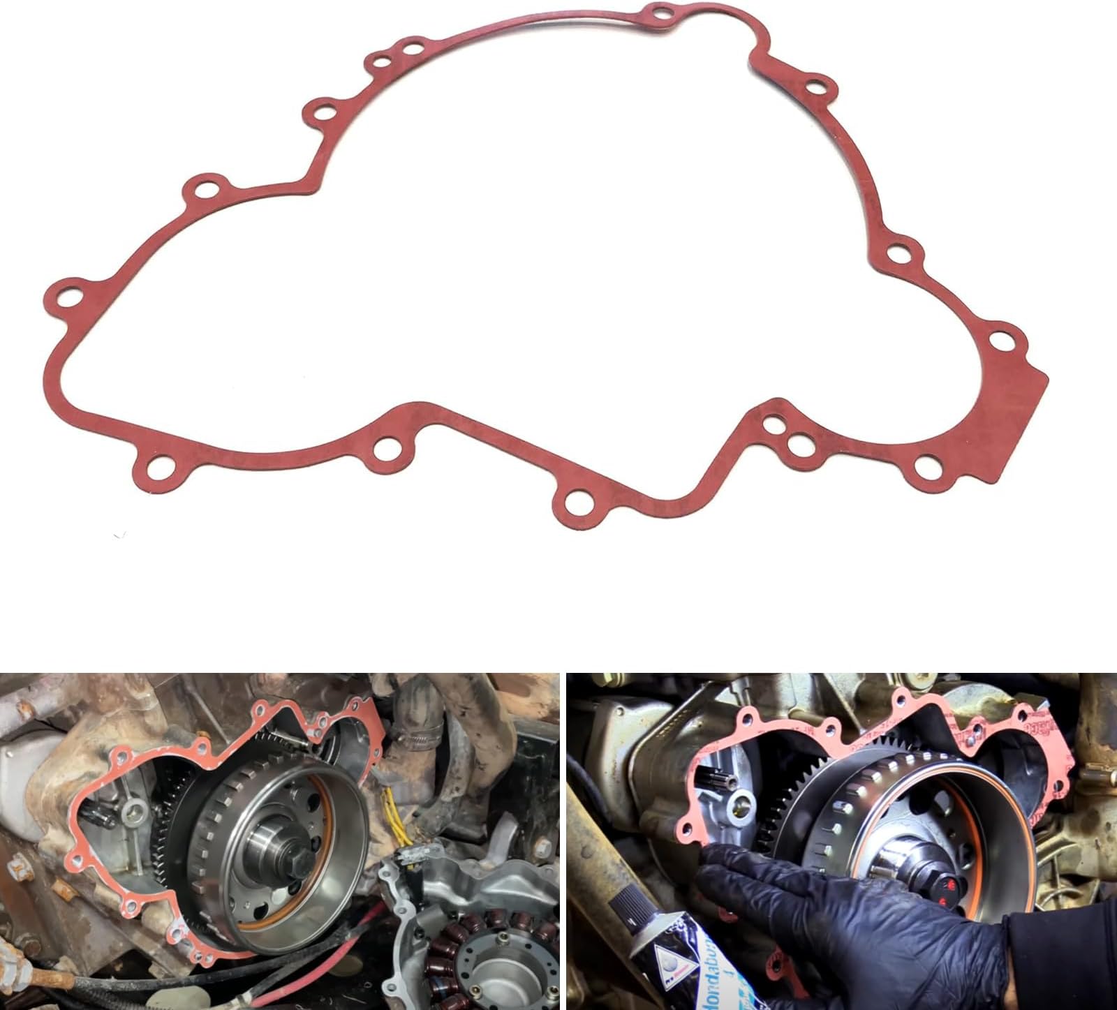 REPLACEMENTKITS.COM Cover Gasket for Polaris Side-by-Side (SxS) – Compatible with Years 2013-2023: 900 and 1000 Ranger, RZR, RZR PRO, General & Polaris ACE Models (Replaces Part 5814160 & 5813758)