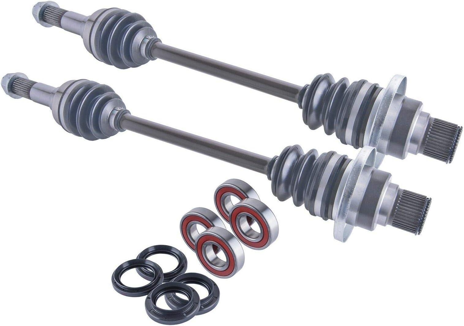 East Lake Axle rear cv axles & wheel bearings set for Yamaha Rhino 450/660 2004-2009
