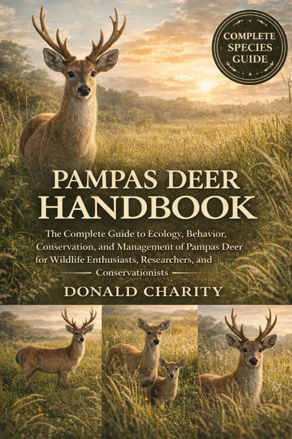 PAMPAS DEER HANDBOOK: The Complete Guide to Ecology, Behavior, Conservation, and Management of Pampas Deer for Wildlife Enthusiasts, Researchers, and Conservationists.