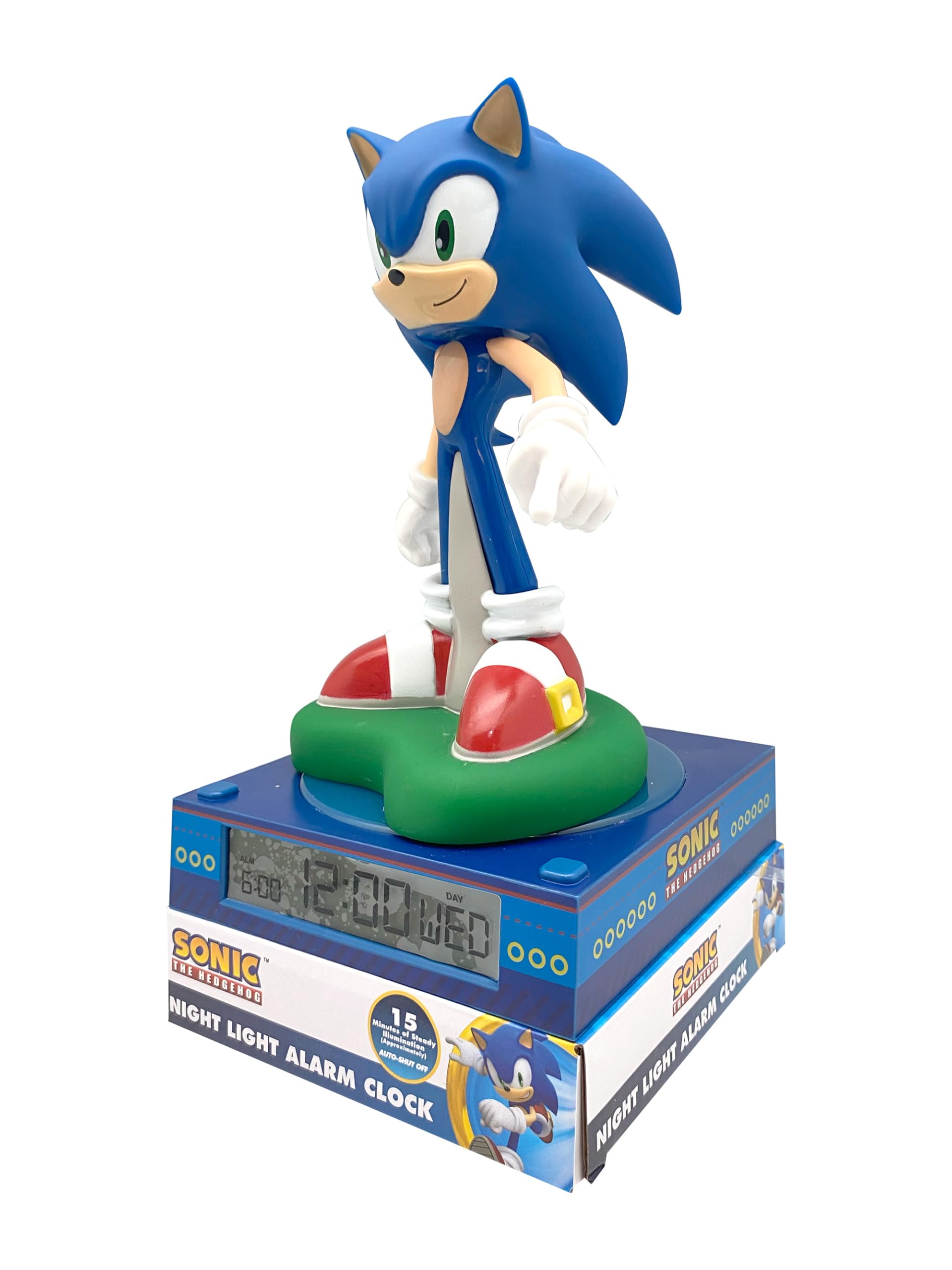 Kids Licensing - Lampada per bambini 3D Sonic, luce notturna, decorazione per bambini, ideale come regalo