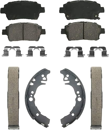 Miniatura 78 de Detroit Axle - Pastillas de freno para Chevy Trailblazer GMC Envoy Pastillas de freno de cerámica w/Hardware Buick Rainier Isuzu Ascender Olds