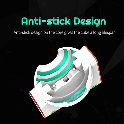 Miniatura 8 de CuberShop MGC SQ1 Cubo de velocidad magnético cuadrado uno sin calcomanías, YJ en forma profesional SQ-1 rompecabezas mágico sin calcomanías, MGC