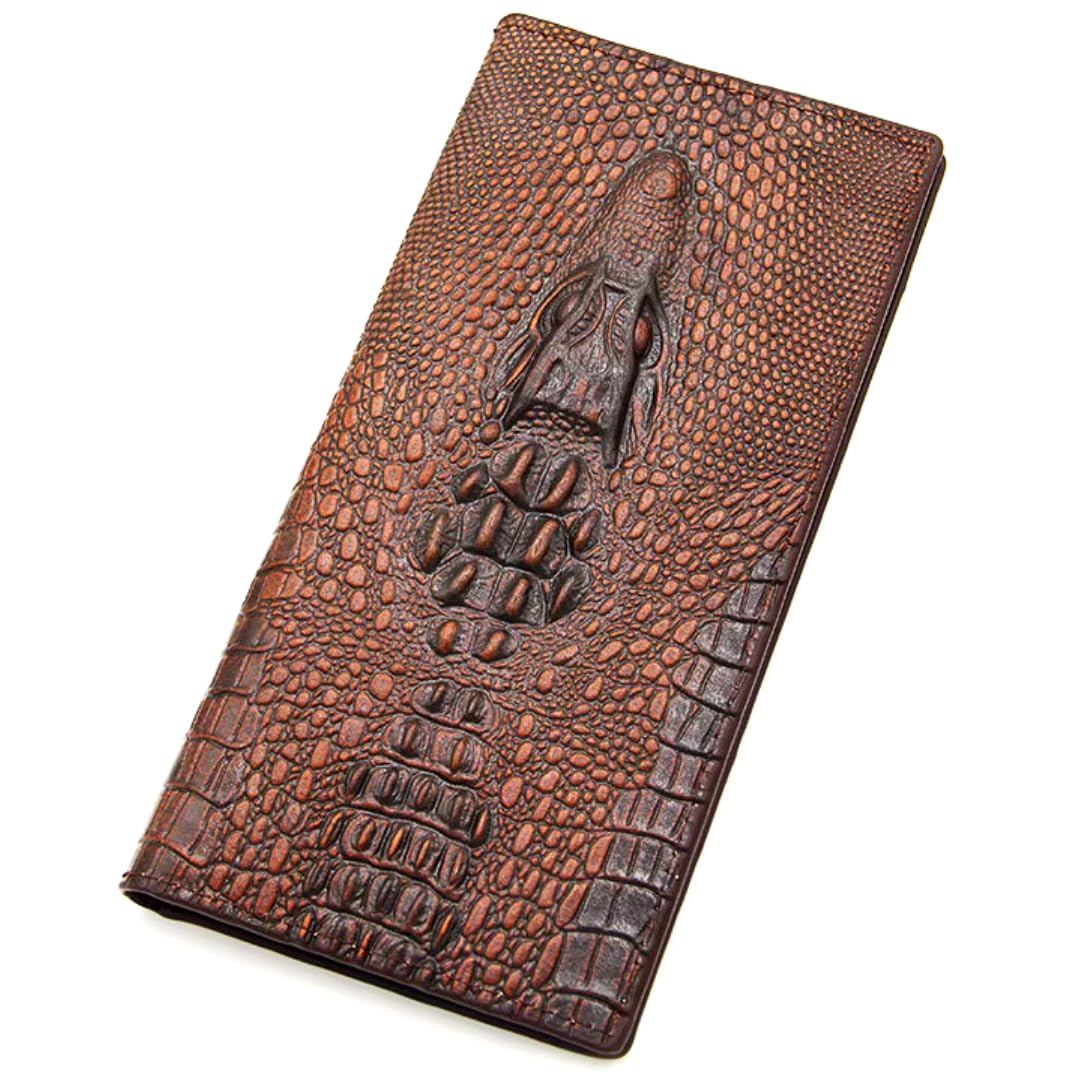 spiffy Crocodile Emboss Designer Clutch Wallet for Women, Ladies Purse, Hand Purse Woman, Women's Slim Wallet-picture-38