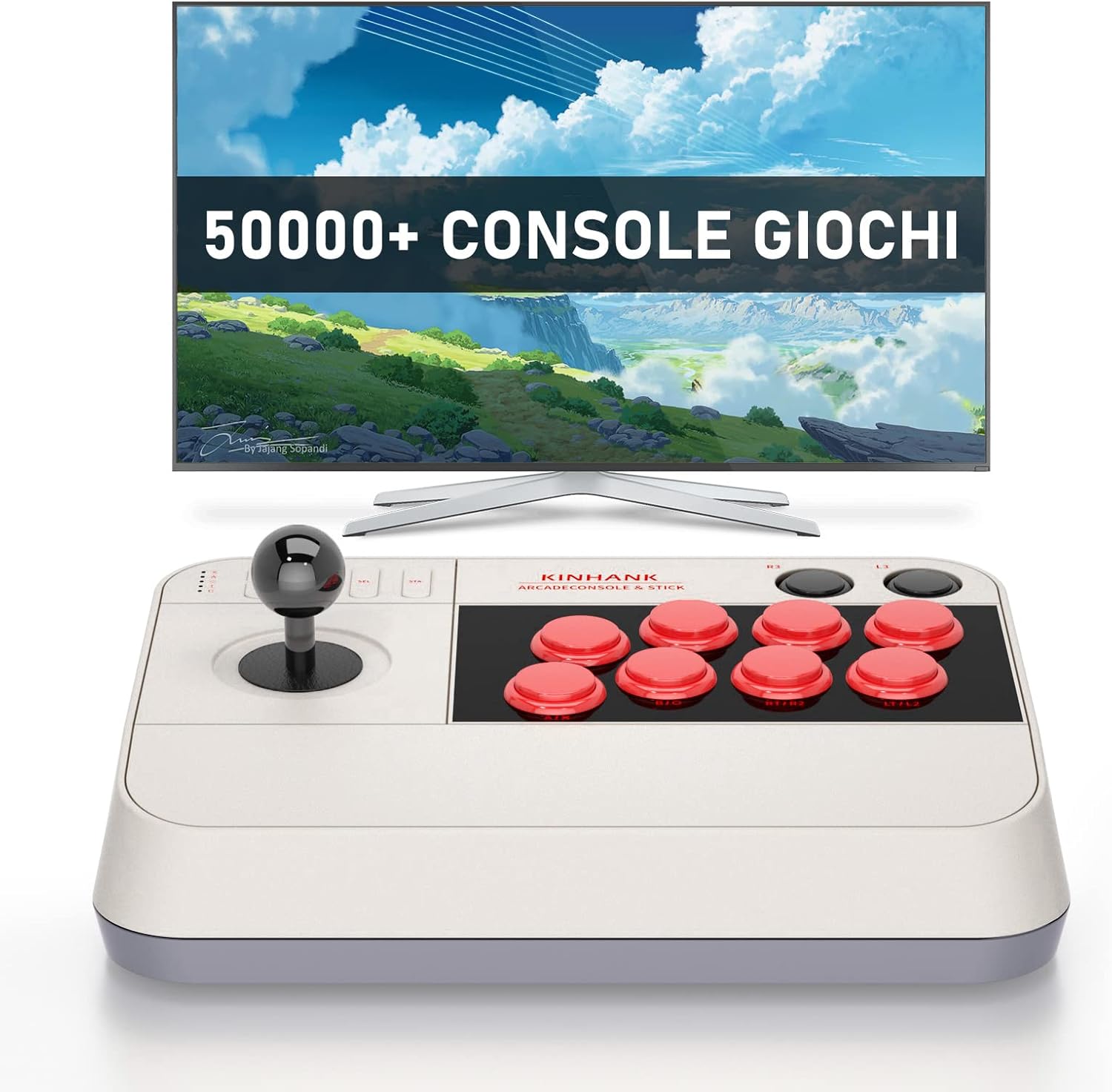 Super Console X3 Arcade Stick, Retro Arcade Game Console