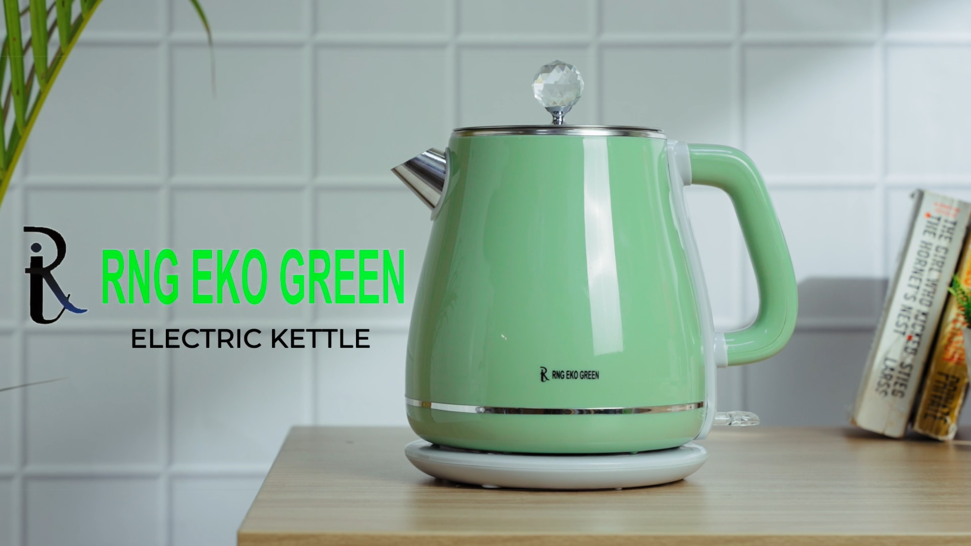 RNG EKO GREEN 1.8L Stainless Steel Electric Kettle
