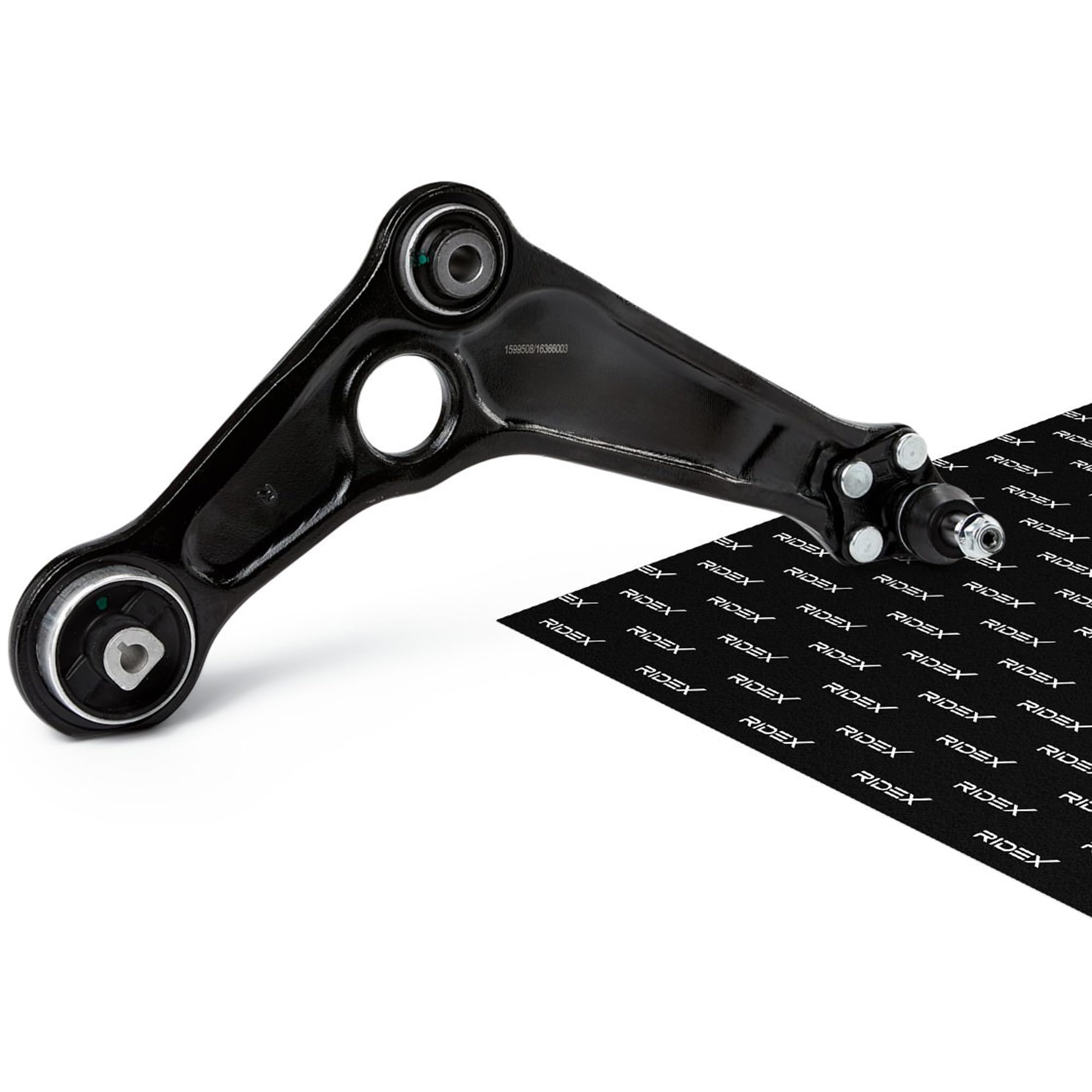 RIDEX 273C1882 Bras de suspension Avant Droite avec rotule de suspension avec support en caoutchouc Compatible avec RENAULT Megane 4 3/5 portes B9A/M/N