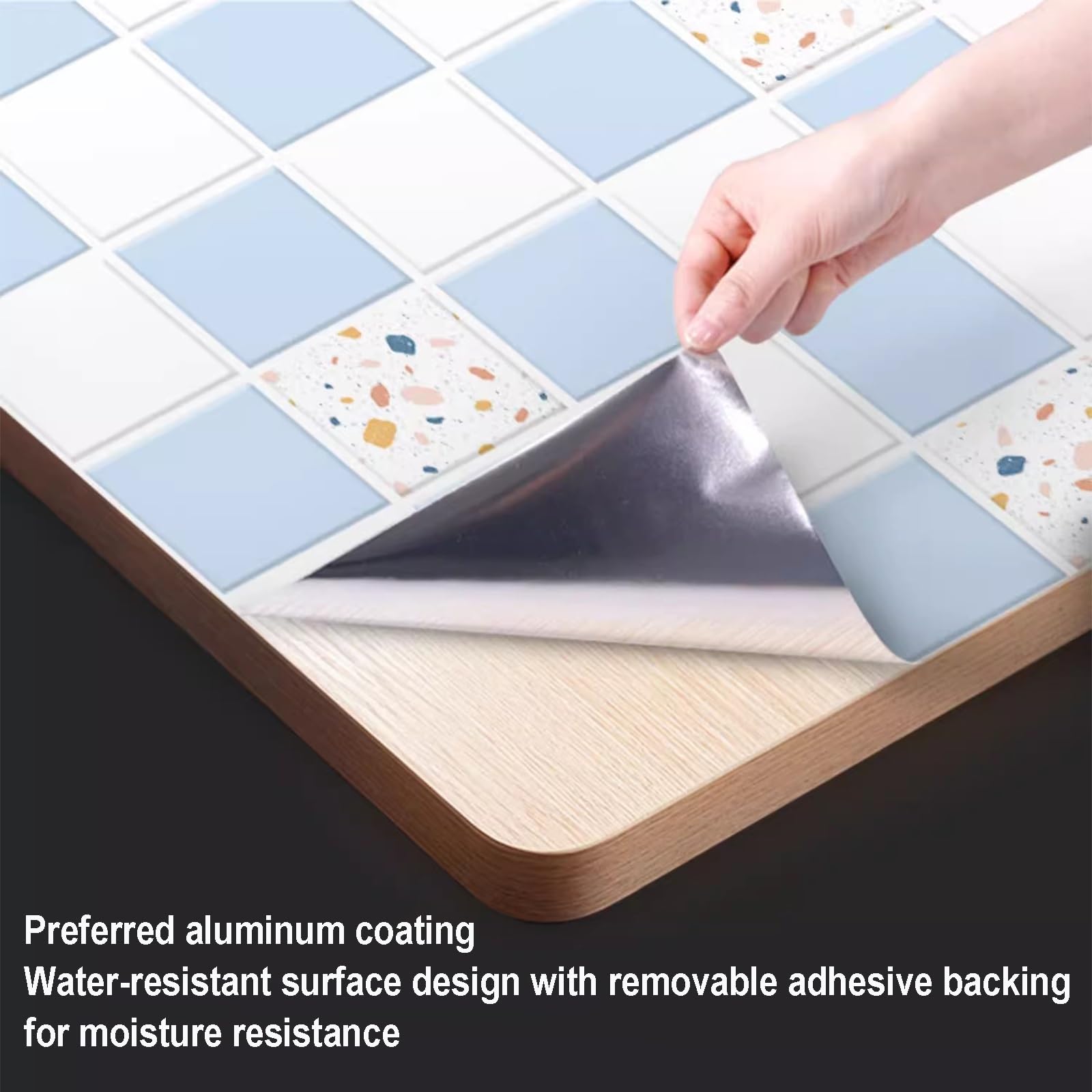 Papier peint autocollant, revêtement mural amovible en vinyle imperméable