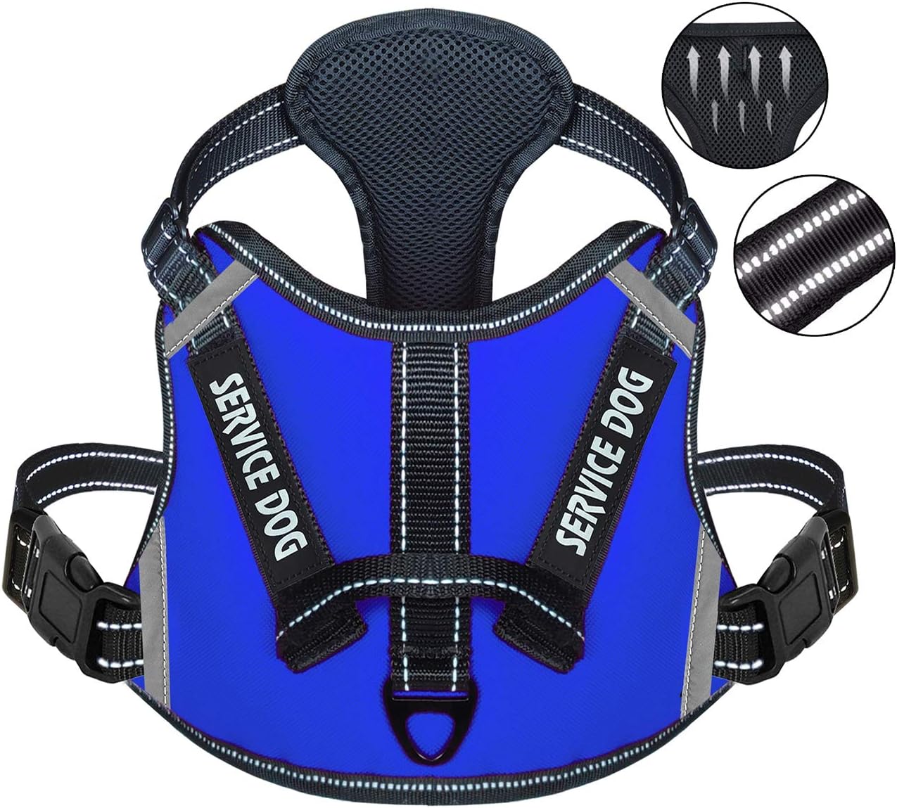 Cymiler Dog Harness,NoPull Service Dog Harness with