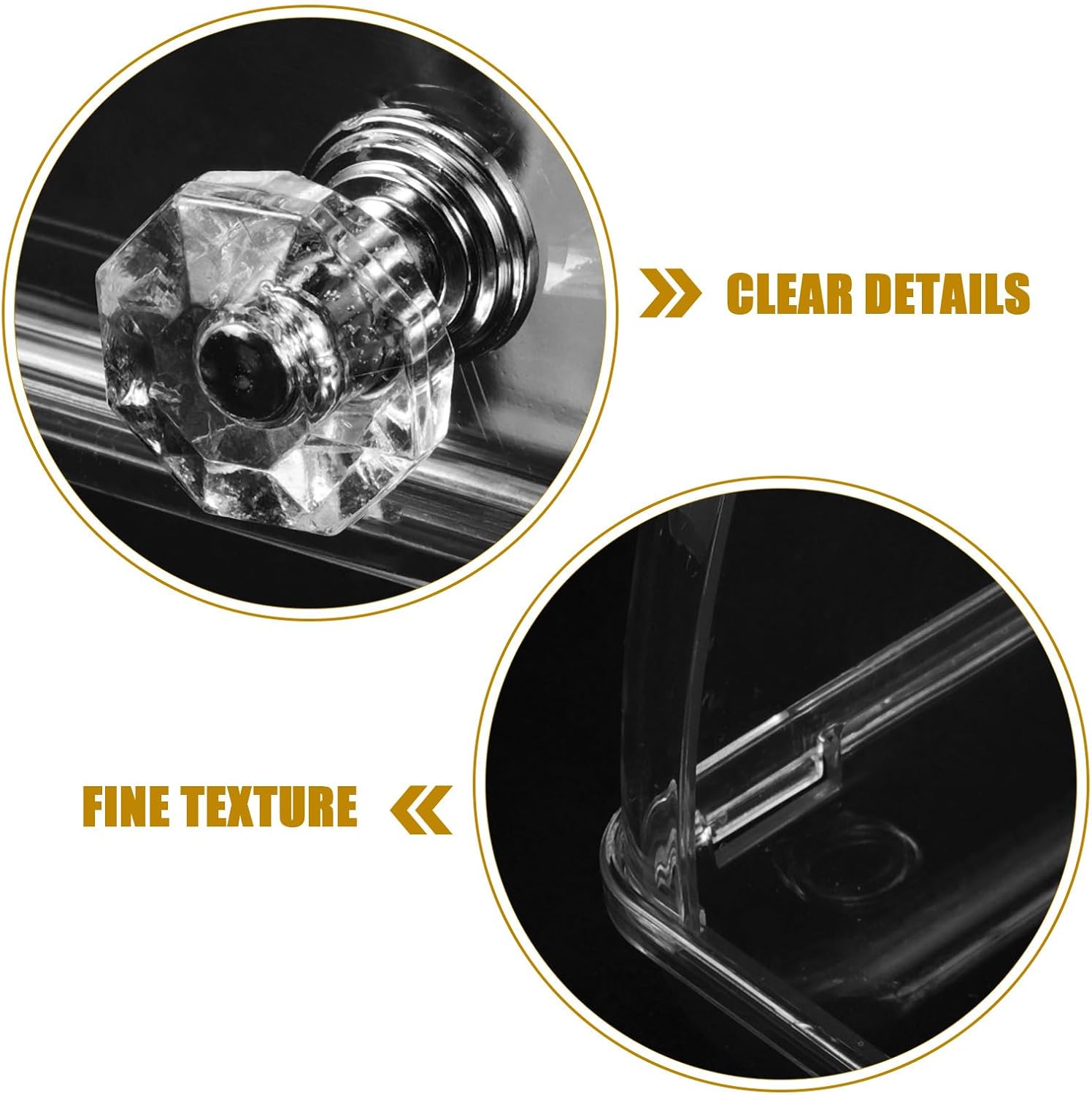 Cabilock Airtight Bread Container with Roll-top Lid Plastic Bread Box for Kitchen Counter Storage Muffins Cookies and Sandwiches