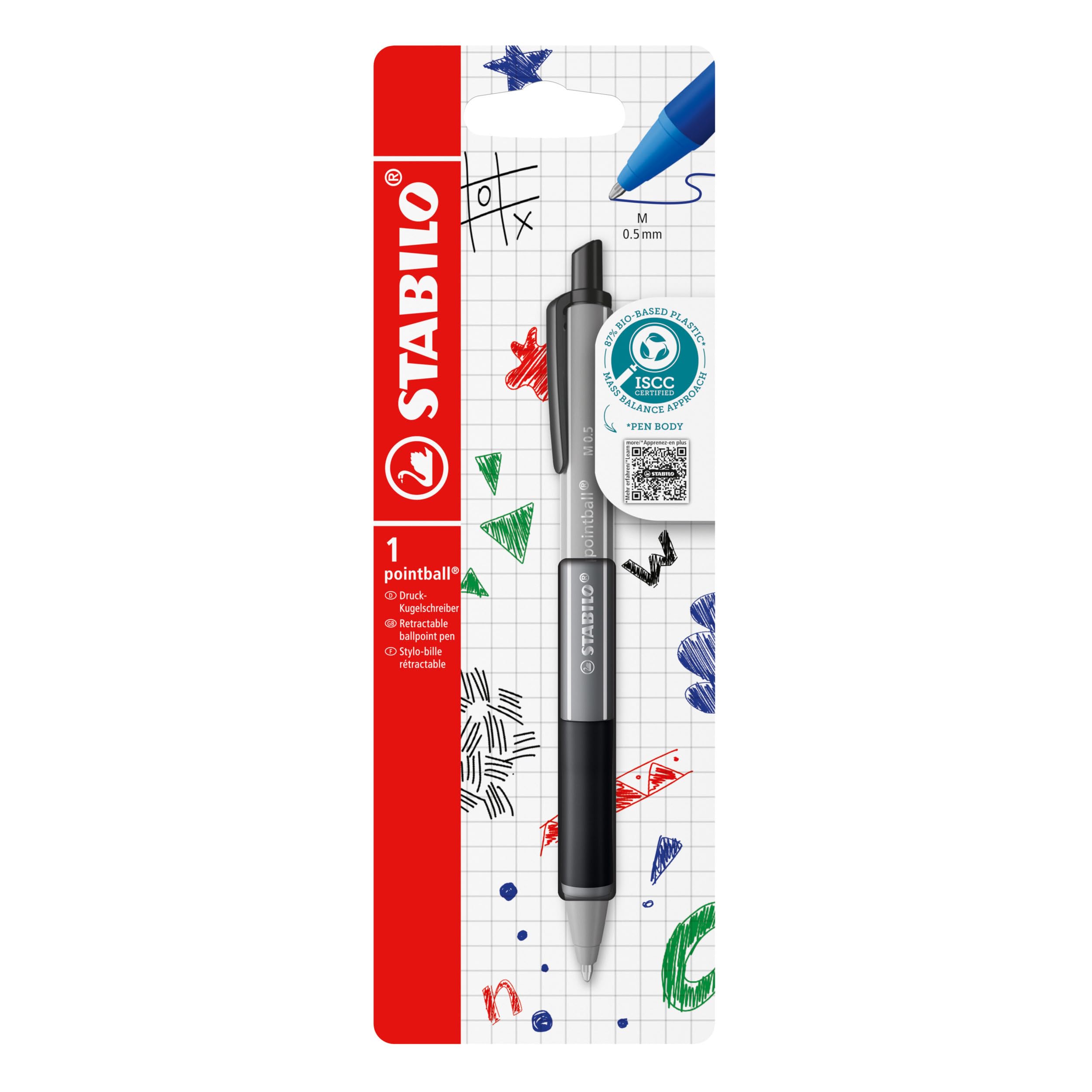 STABILO pointball colorful - Ballpoint Pen