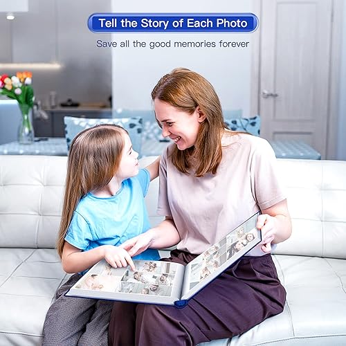 Vista 156 de popotop Álbum de fotos de 4 x 6 – 100 fotos libros con 100 bolsillos verticales, álbumes de cubierta de lino para familia, boda, aniversario, fotos