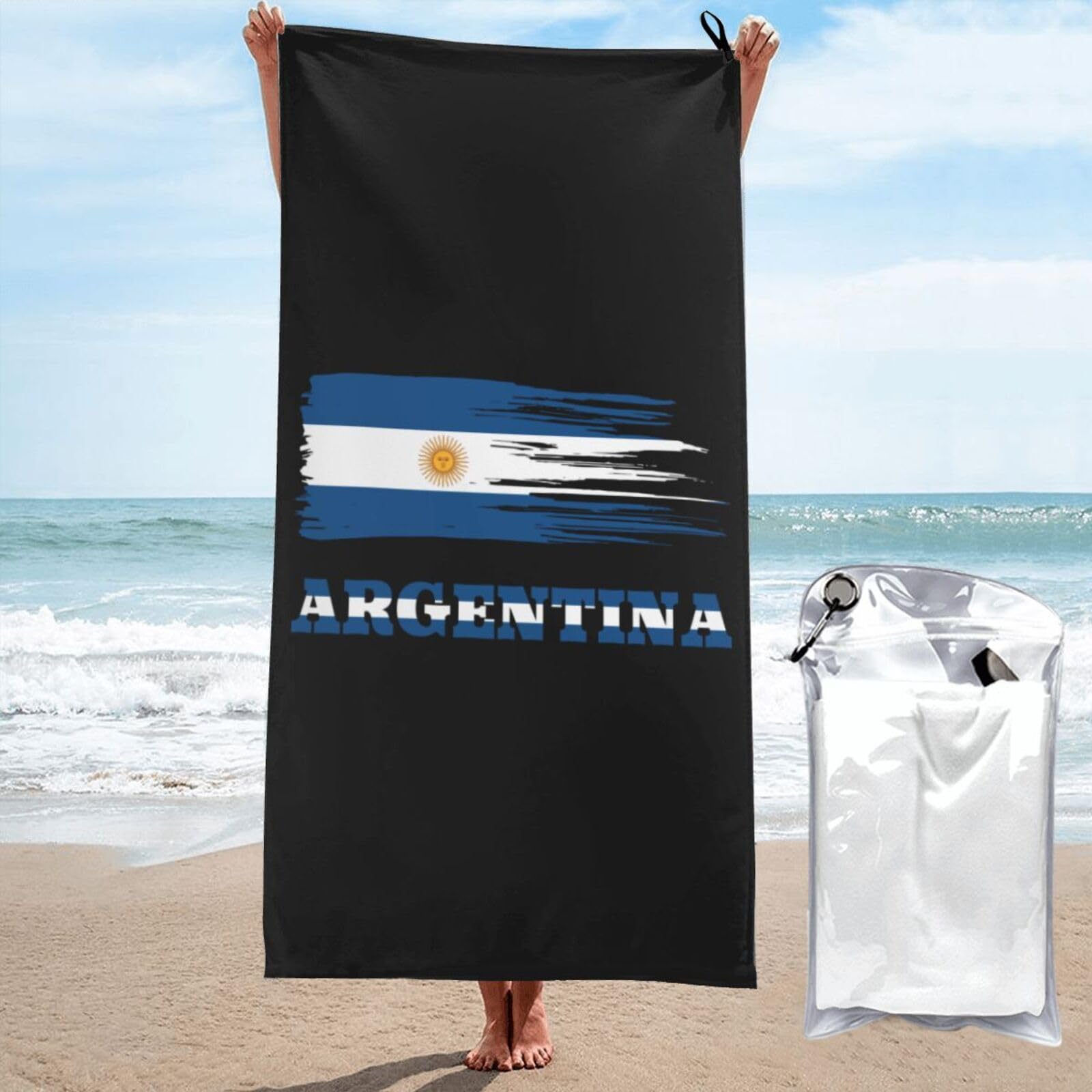 Serviette natation voyage séchage rapide pour plage et piscine