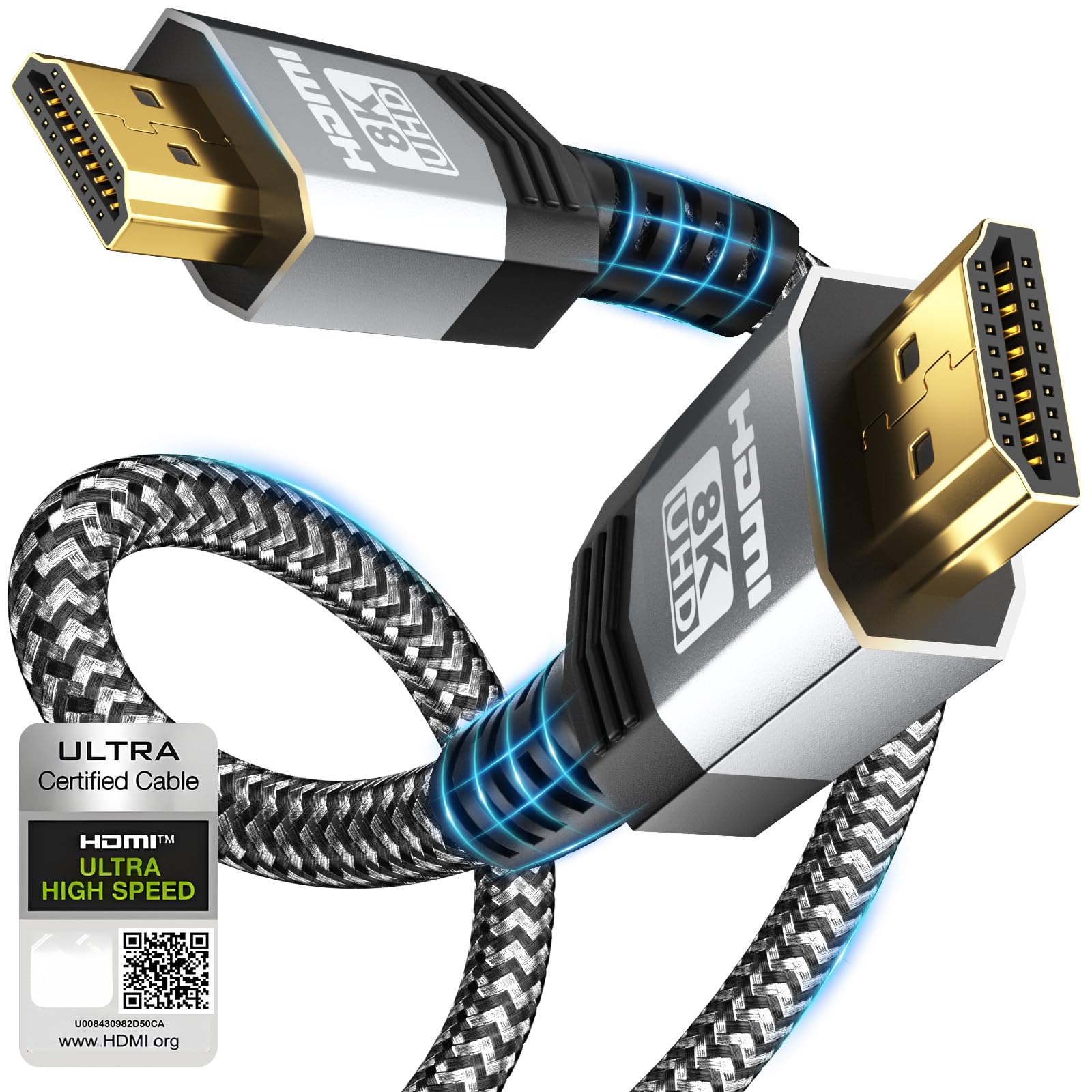 Photo 1 of Soonsoonic Ultra High Speed HDMI 2.1 Cable 3FT