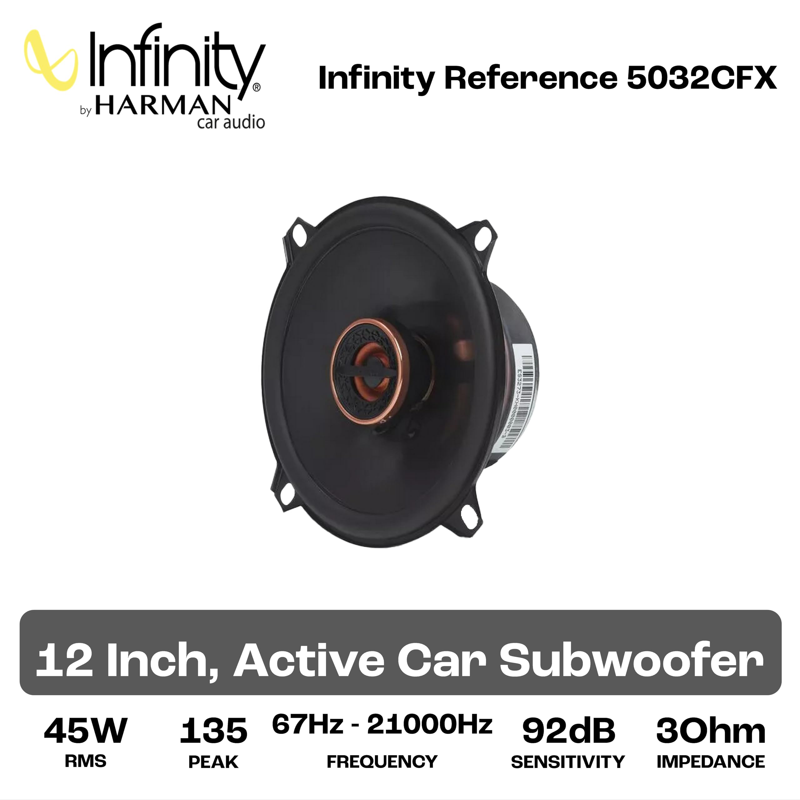 Amazon.com: Infinity Reference 5032CFX 5-1/4