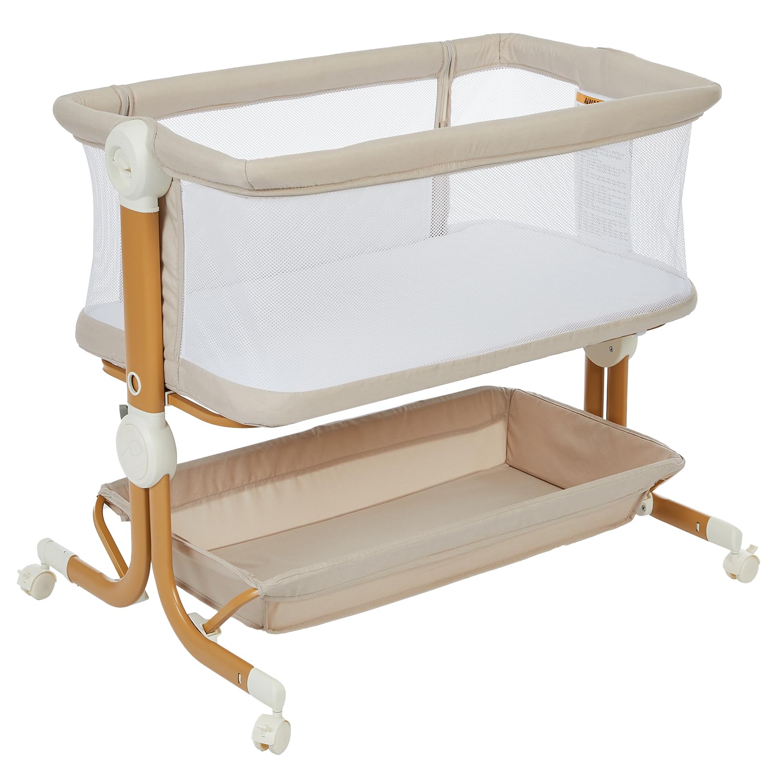 Lit bébé cododo convertible 15kg Towallmark avec hauteur réglable