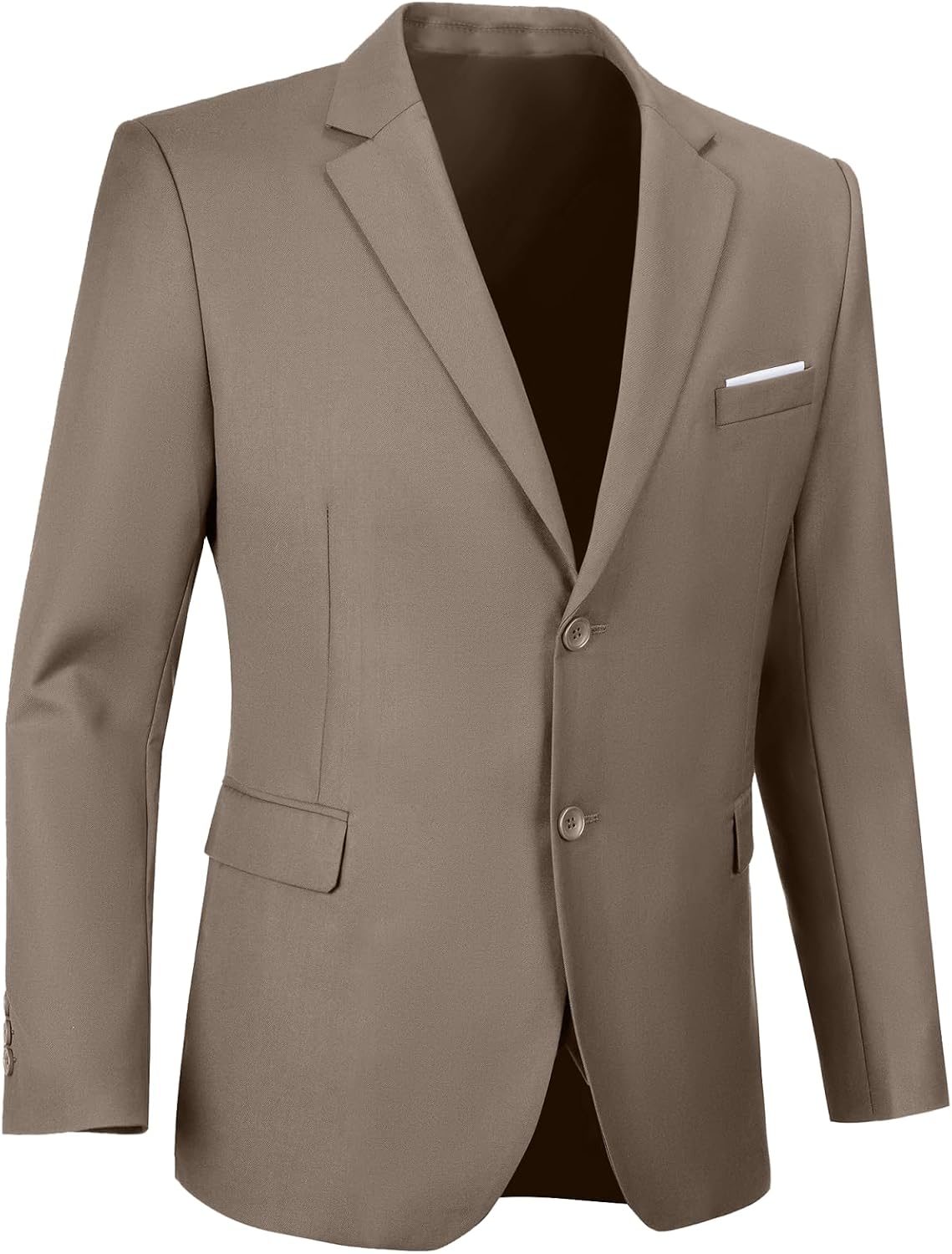 Mens Blazer Sports Coat Slim Fit 2 Button Solid Men's Casual Suit Blazer Jackets
