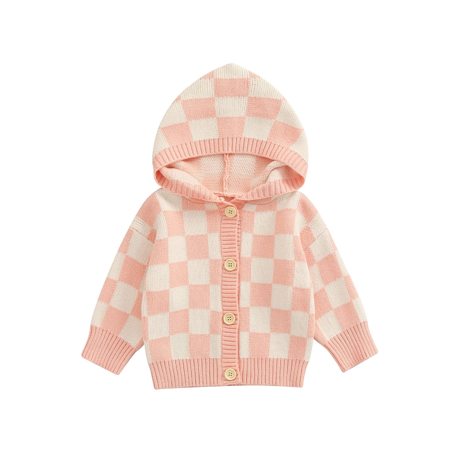 Thorn Tree Newborn Baby Girl Long Sleeve Cardigan Sweater Preemie Baby Boy Girl Outwear Fall Winter Cotton Coat