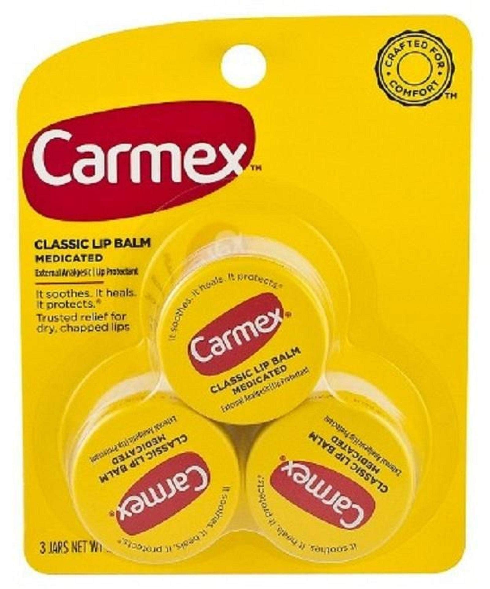 Moisturizing Lip Balm jar - 3 pcs