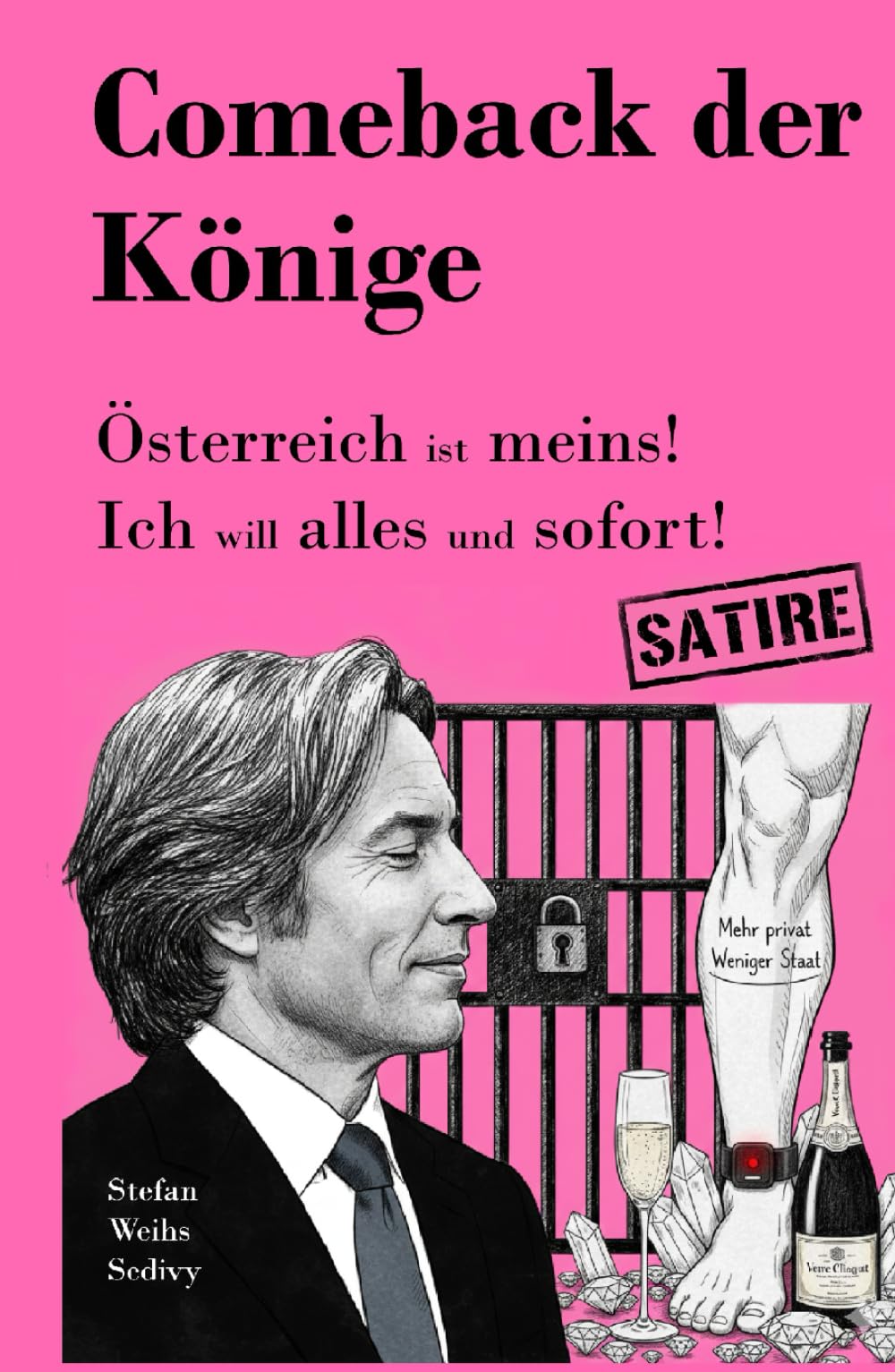 Comeback der Könige: Comeback der Könige: Eine ungenierte Satire über Postenschach, Macht, elastisches Gummiband-Recht und kassieren in Österreich (Ungenierte österreichische Satire)