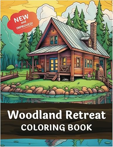 Woodland Retreat: 100 Pages of Tranquil Forest Hideaways - Gardening Gifts For Couples