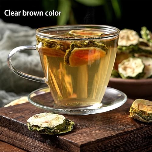 Miniatura 2 de Té orgánico de melón amargo, melón amargo orgánico en rodajas, Momordica Charantia seca natural premium, sin OMG (3.52 onzas)