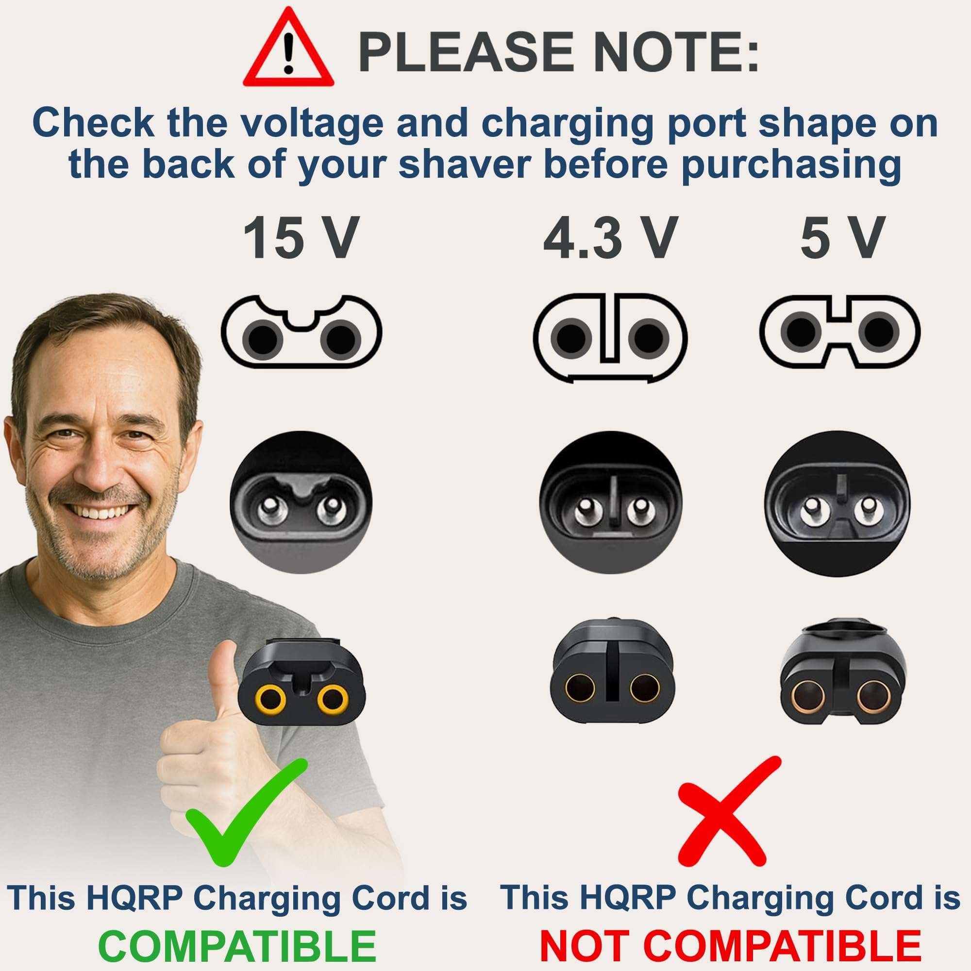 Amazon.com: HQRP AC Adapter/Power Cord Compatible with Philips
