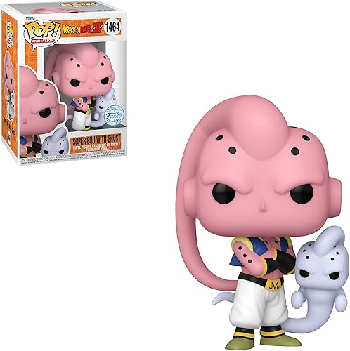 Miniatura 4 de Funko Animación Dragon Ball Z - Majin Buu (Super Buu Form) Ghost Attack - Edición especial Multicolor Exclusivo #1464 (Edición especial) - Solo común