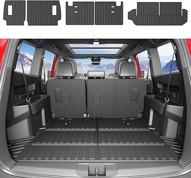 xipoqix 7 Seats Cargo Mat Compatible with 2025 2026 Toyota 4Runner