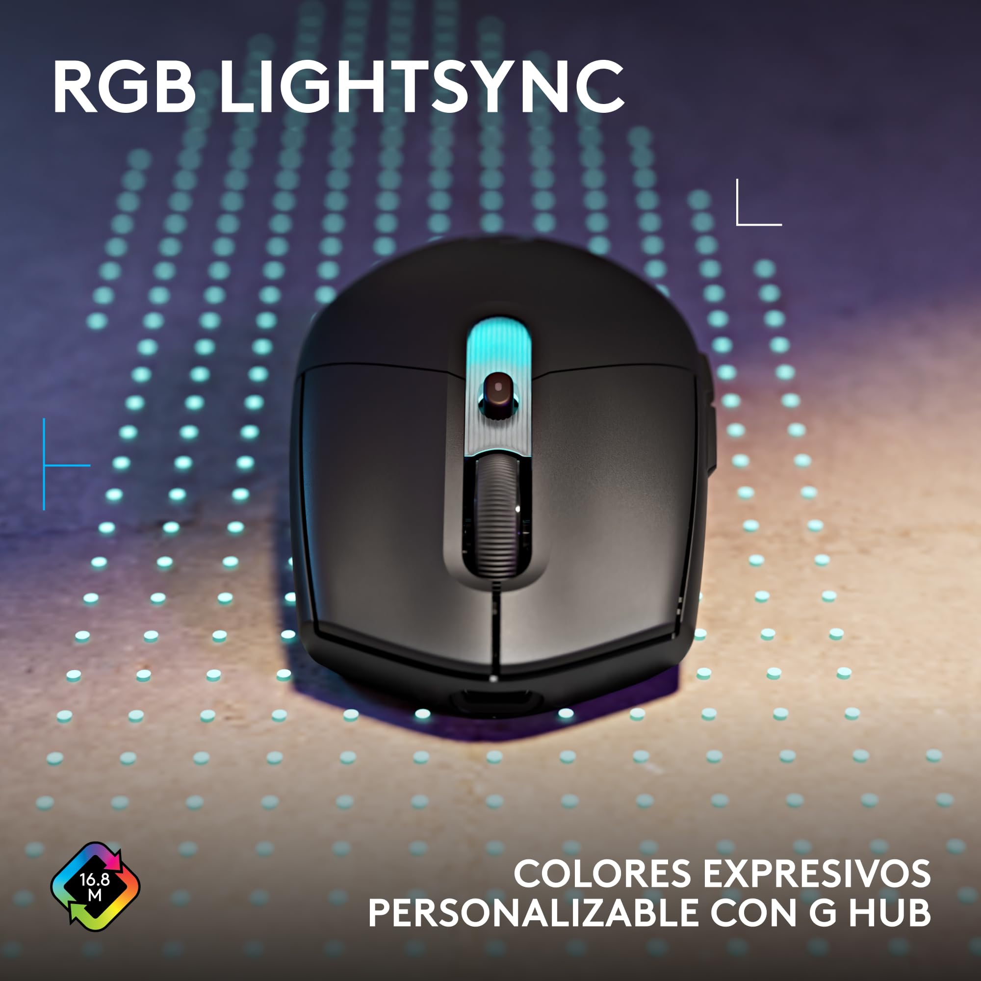 Logitech G G316 X 98 Teclado Gaming (ES) + G305 X Superlight Ratón - Negro
