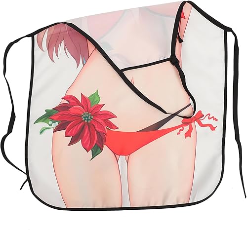 Luxshiny Delantal de cocina divertido para mujer, delantal de cocina para adultos, babero para chef, delantal de broma, delantal para parrilla,