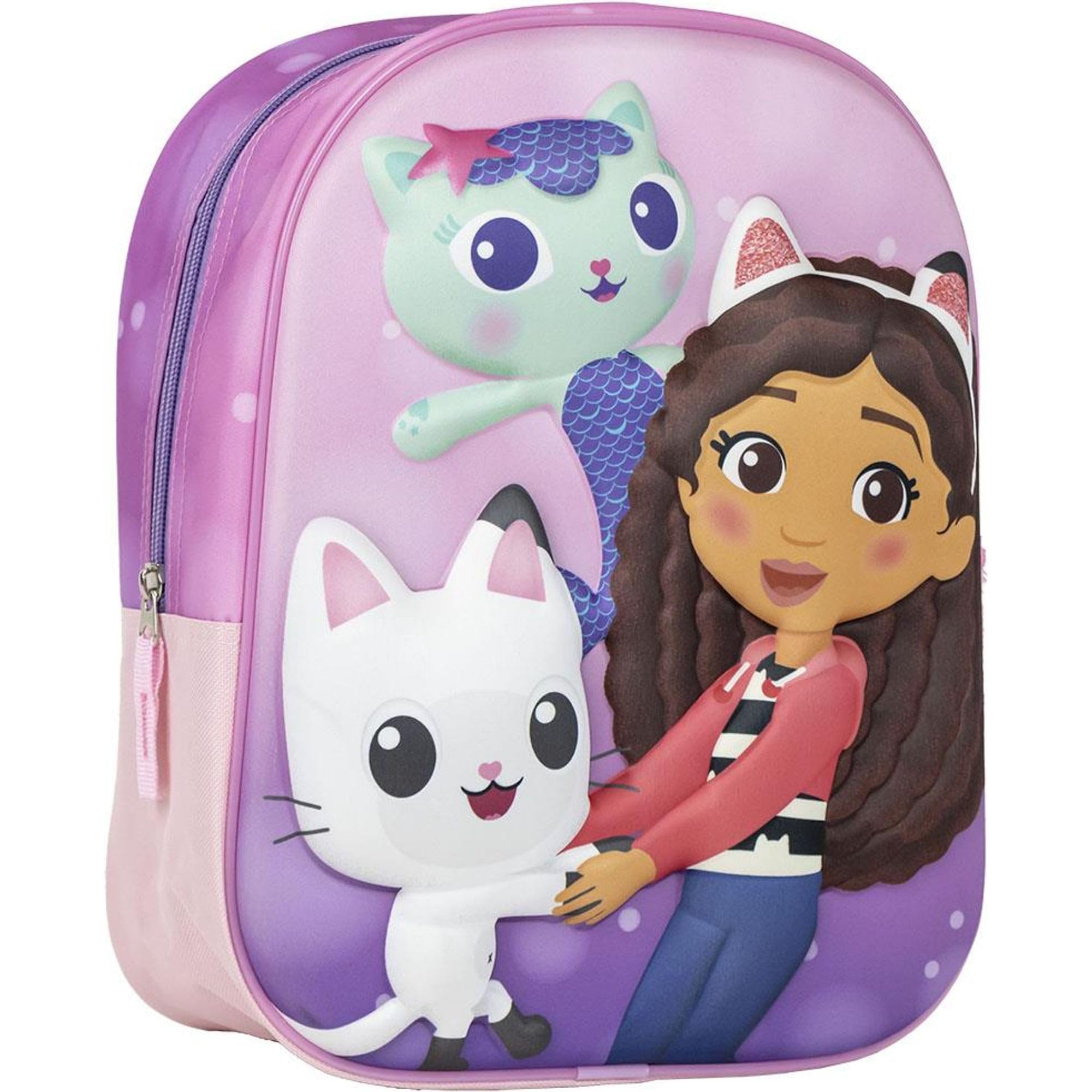 CERDÁ LIFE'S LITTLE MOMENTS 3D Gabby´s, Gabby's Dollhouse Backpack Unisex-Children and Youth, Pink, S, pink, Small