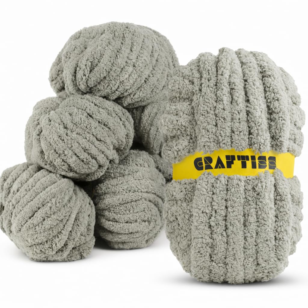 Amazon.com: Chunky Yarn for Hand Knitting - 8 Desert Sage Jumbo