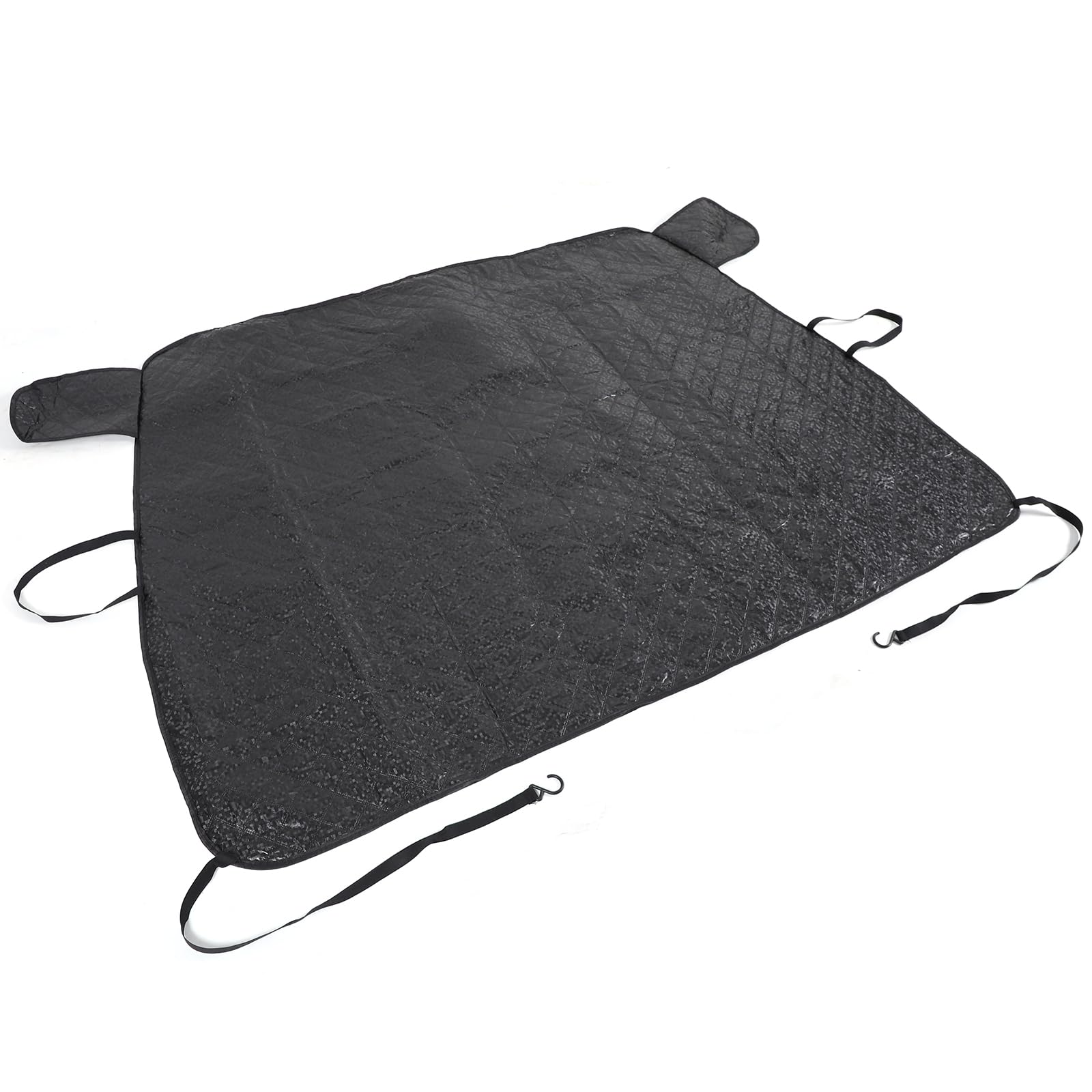 Copertura per parabrezza auto compatibile con Kia Soul 2010-2023 2024 2025+, copertura per parabrezza per ghiaccio e neve, protezione a 4 strati per neve, ghiaccio, UV, tergicristallo e protezione per