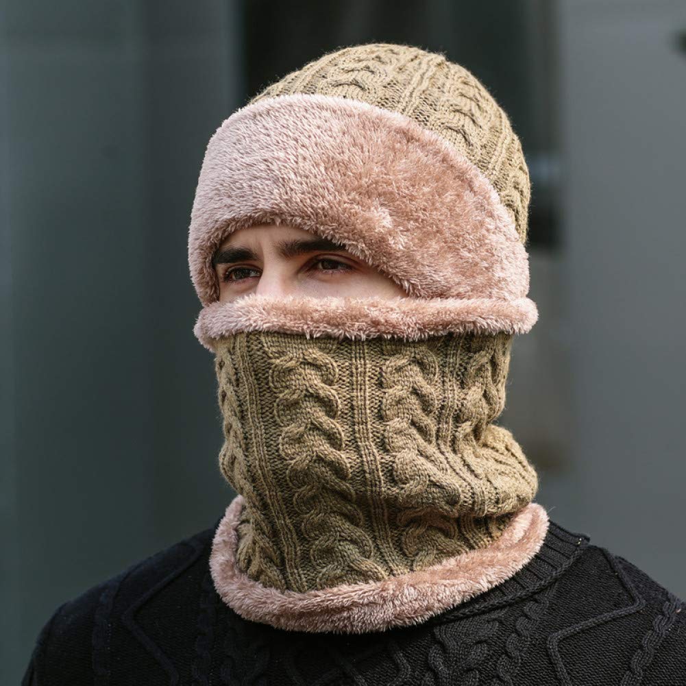 Bonnet chaud en velours tricoté pour sorties et rando