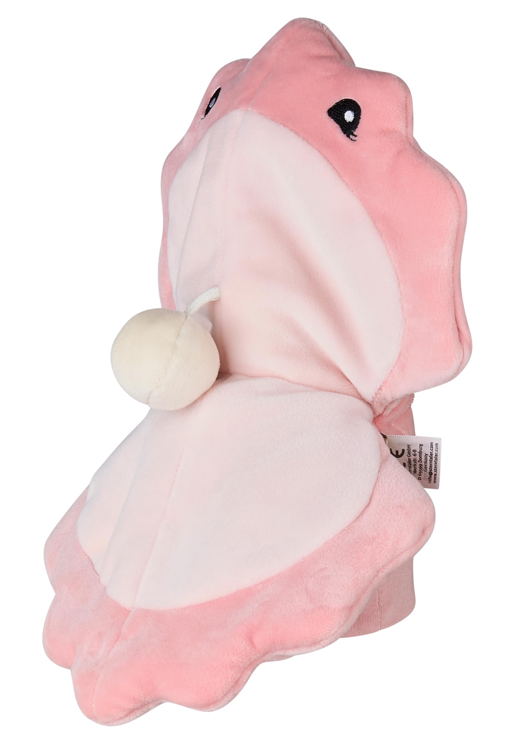 Sterntaler Soft Fleece Hand Puppet for Children and Baby Toy Padded with Polyester Wadding 24 × 20.5 × 5 cm – Coral