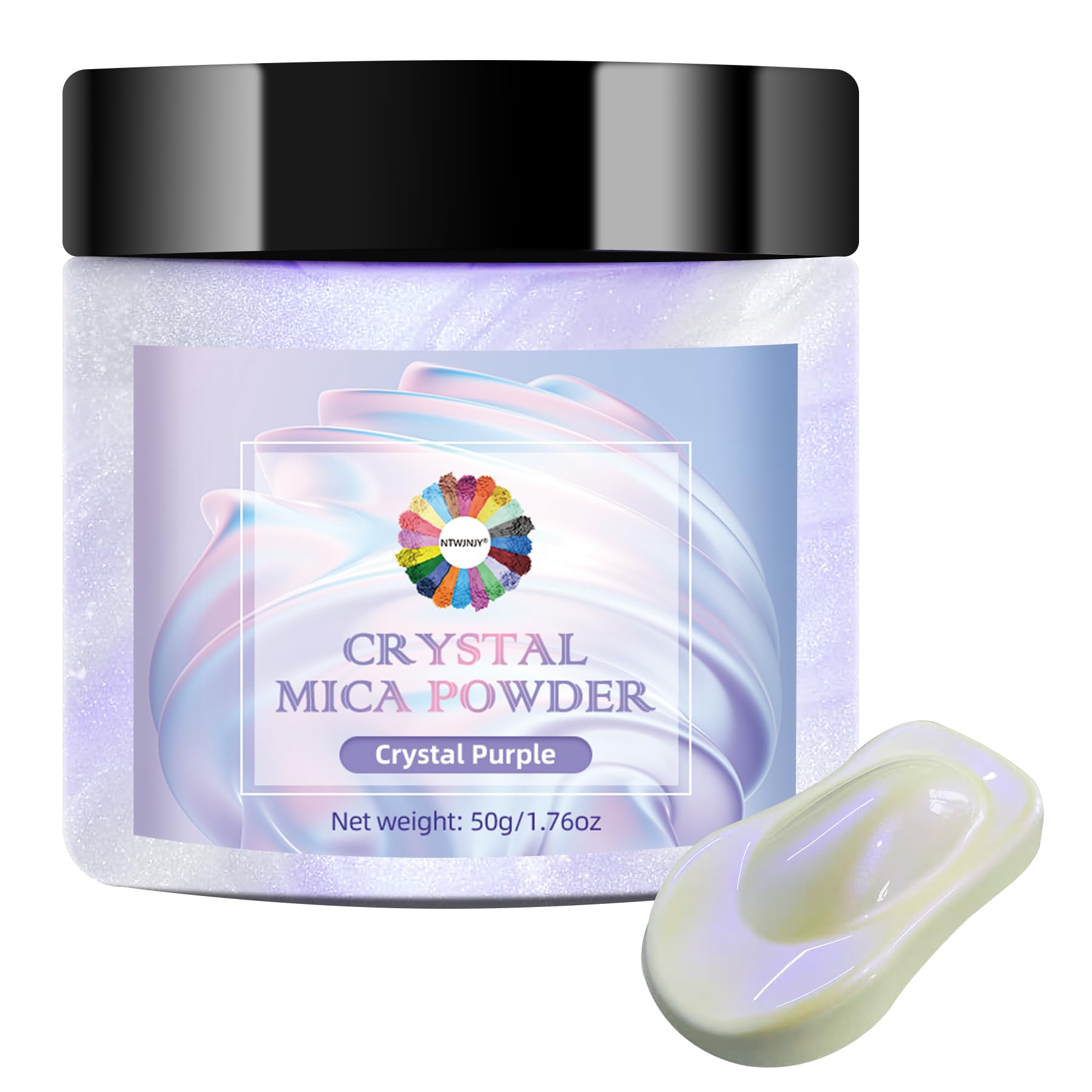 KeMi✨ Amazon.com: NTWJNJY Crystal Purple Mica Powder for Epoxy Resin