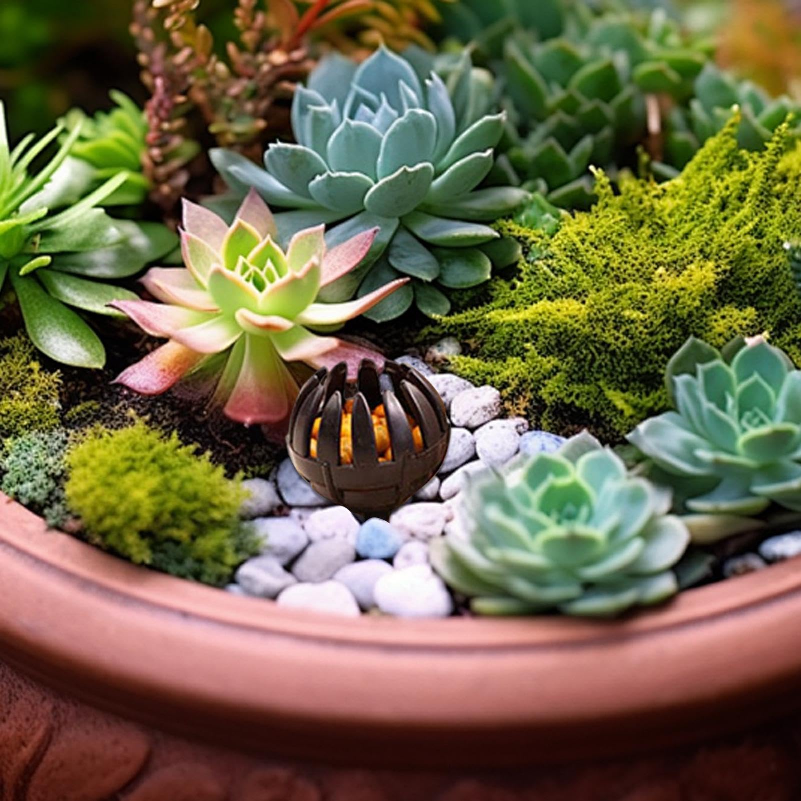 Bonsai Düngerkörbe, Düngerkörbe für Orchideen - 100 Stück Düngerbehälter