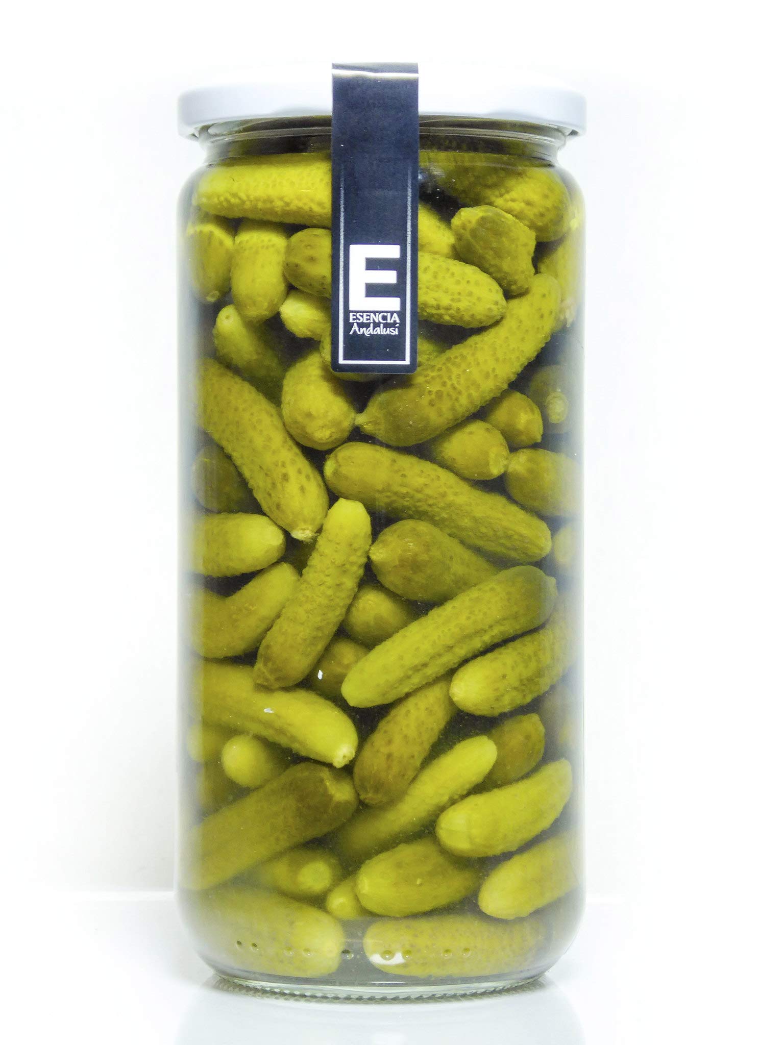 Pepinillos 700 Gr Esencia Andalusí Producto de Jaén 6 Unidades