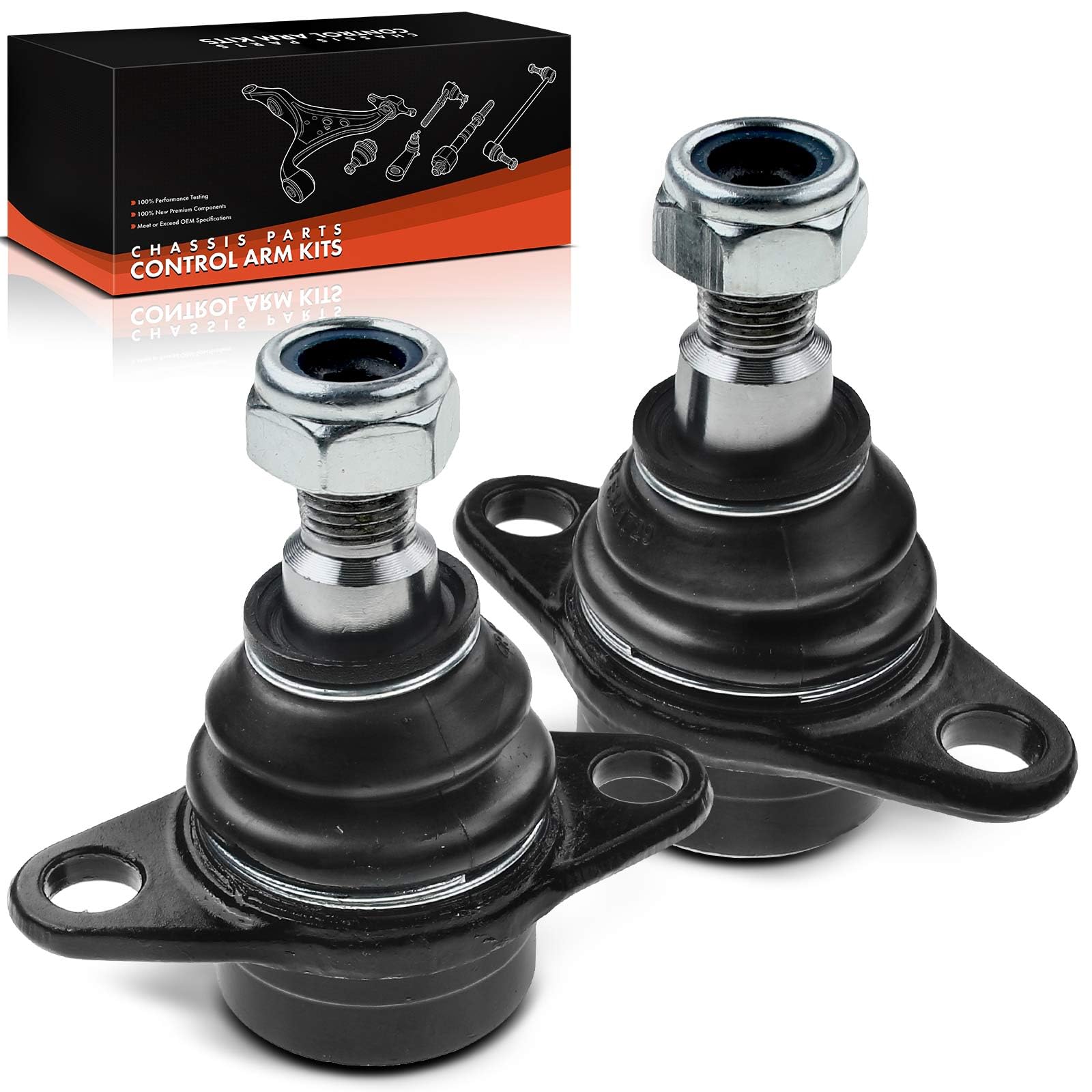 Frankberg 2x Traggelenk Kompatibel mit X5 E53 3.0d 3.0i 4.4i 4.6is 4.8is 2.9L-4.8L 2000-2006 Replace# 31126768988