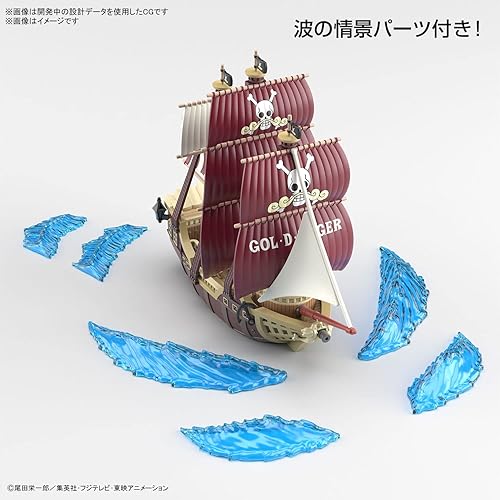 Vista 3 de Bandai Hobby - One Piece - (2613947) Oro Jackson Grand Ship Collection Model Kit