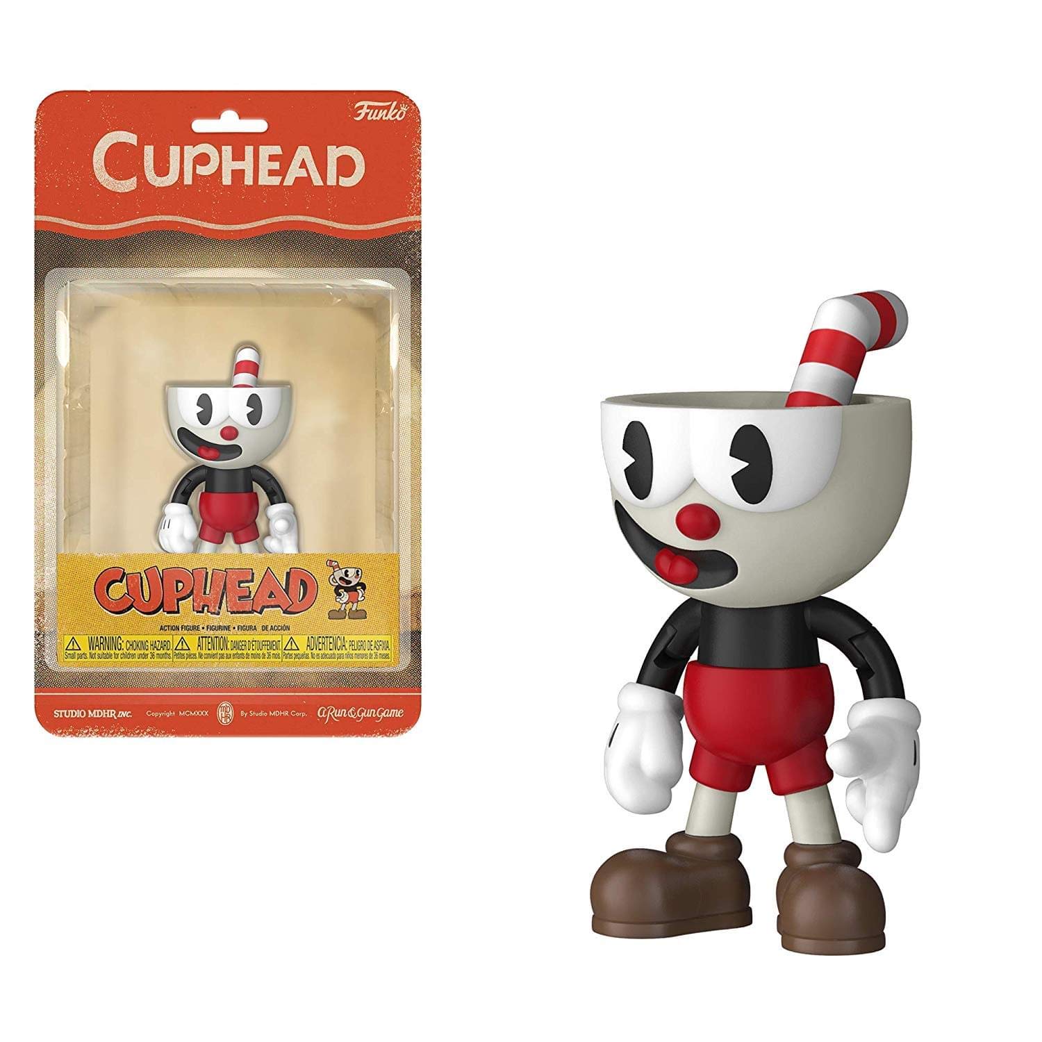 Funko Cuphead フィギュアセット カップヘッド Funko Cuphead - Cuphead Collectible Figure, Multicolor : Amazon.sg