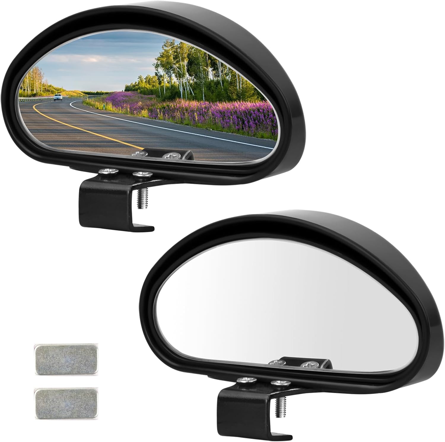 Pagezol 2pcs Rear View Mirror,150 X 55mm Learner Driving Instructor
