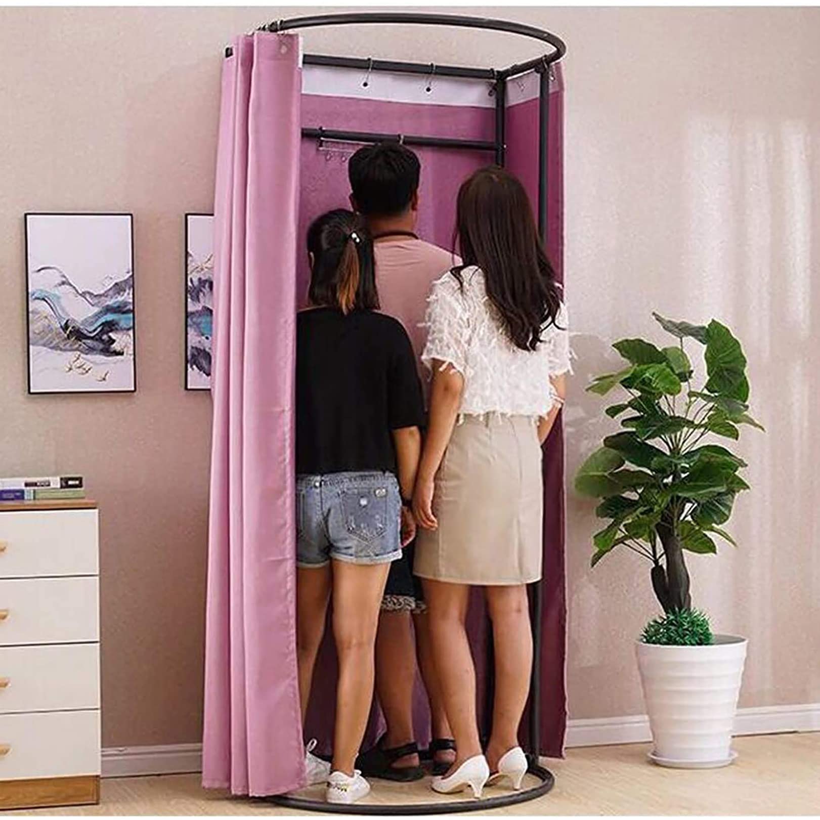 Amazon.co.jp: 更衣室, フィッティングルーム, 簡易 試着室, 店舗