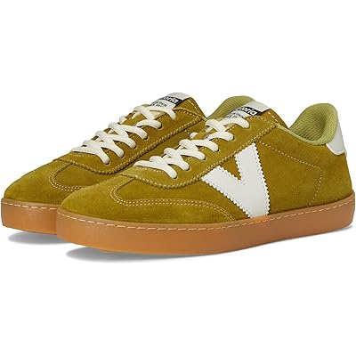 Женские кроссовки victoria Berlin Ciclista Suede White Stitching oliva