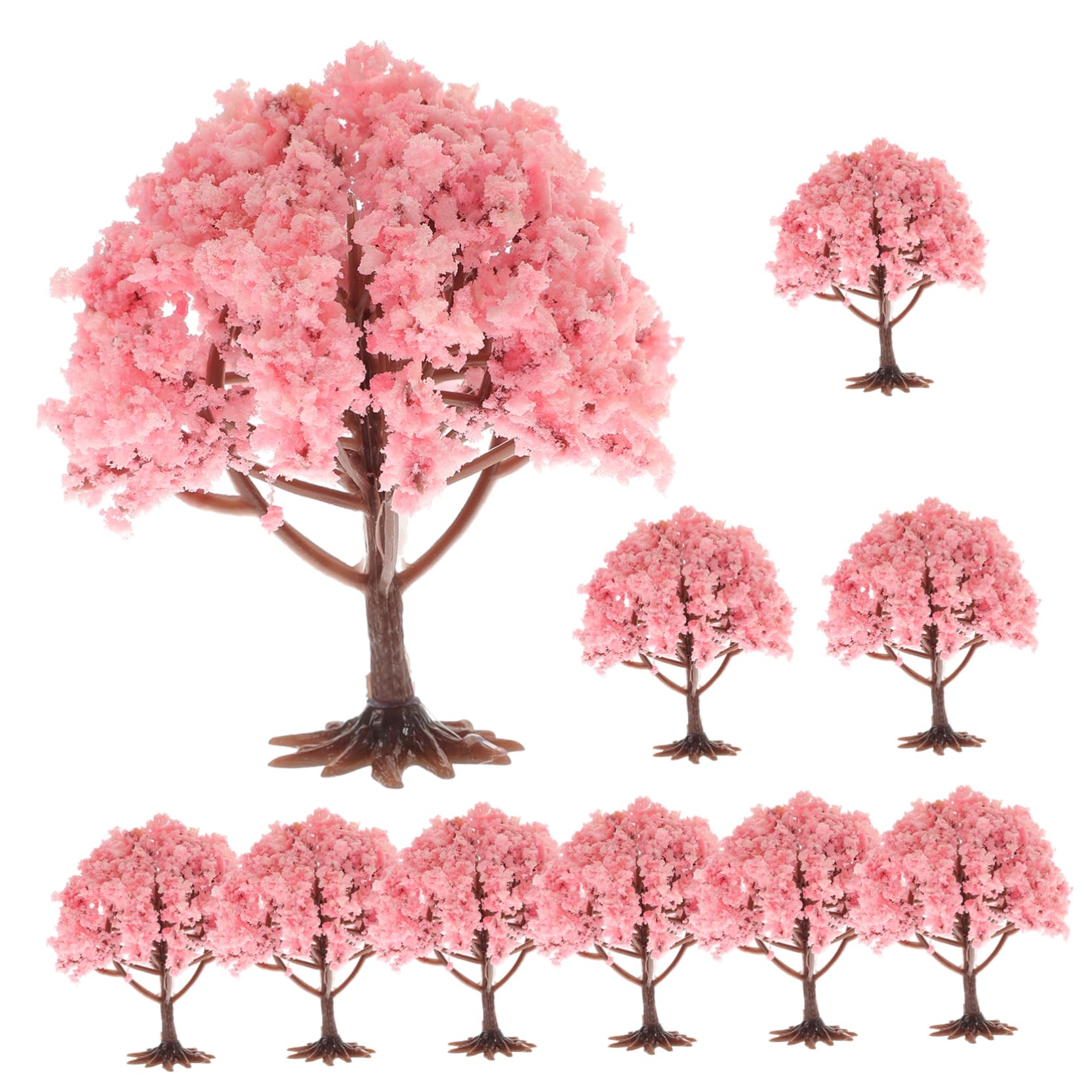 Lot De 6 Mini Plantes Artificielles En Pot - Arbres Miniatures Pour Jardin Fée, Terrarium Et Décoration Intérieure Extérieure