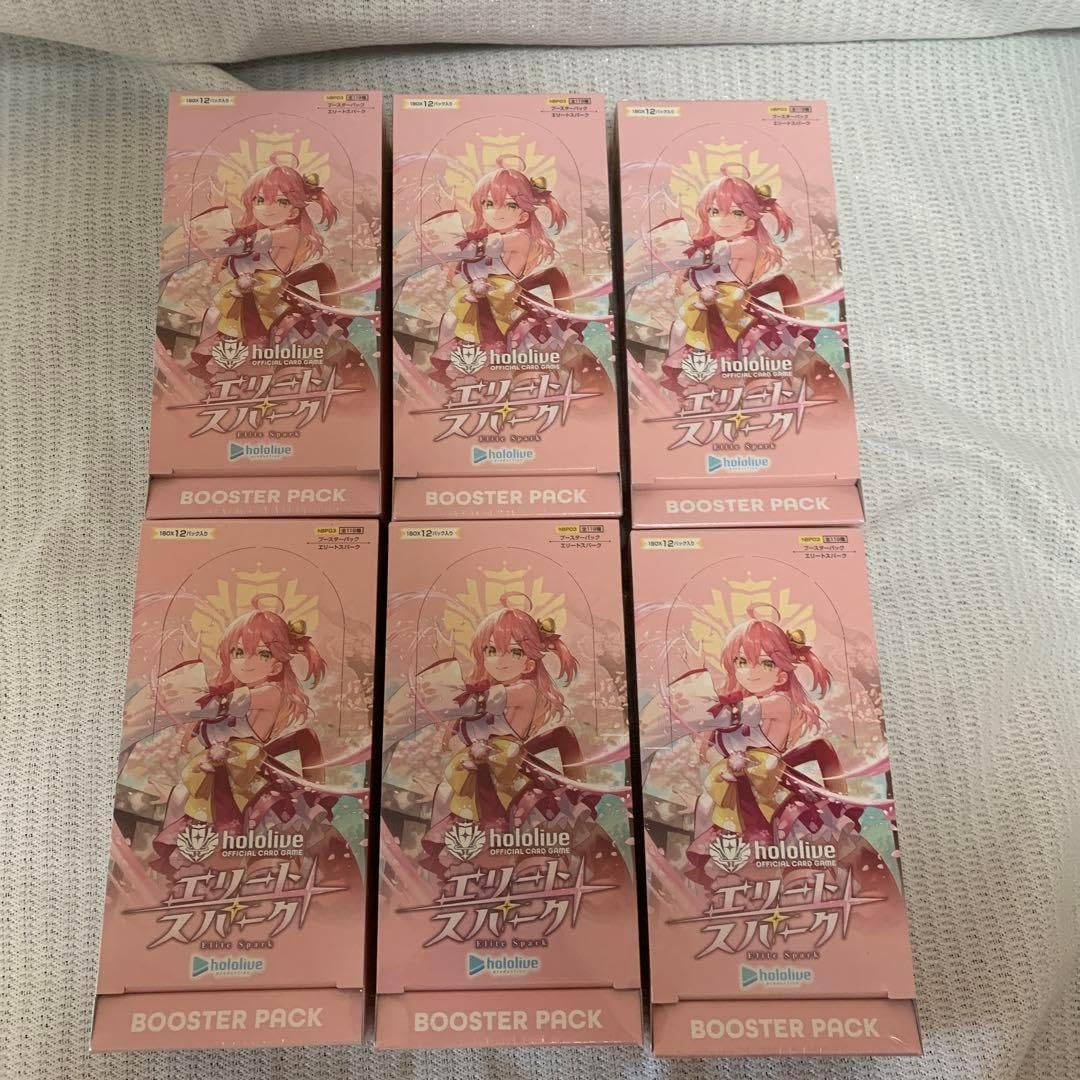 カードゲーム エリートスパーク 6BOX シュリンク ホロカ ブルーミング