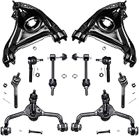 Vista 14 de Detroit Axle - Kit de suspensión delantera de 10 piezas para Chrysler 200 2007-2010 Sebring 2008-2014 Dodge Avenger 2008-2014, 2 brazos de control