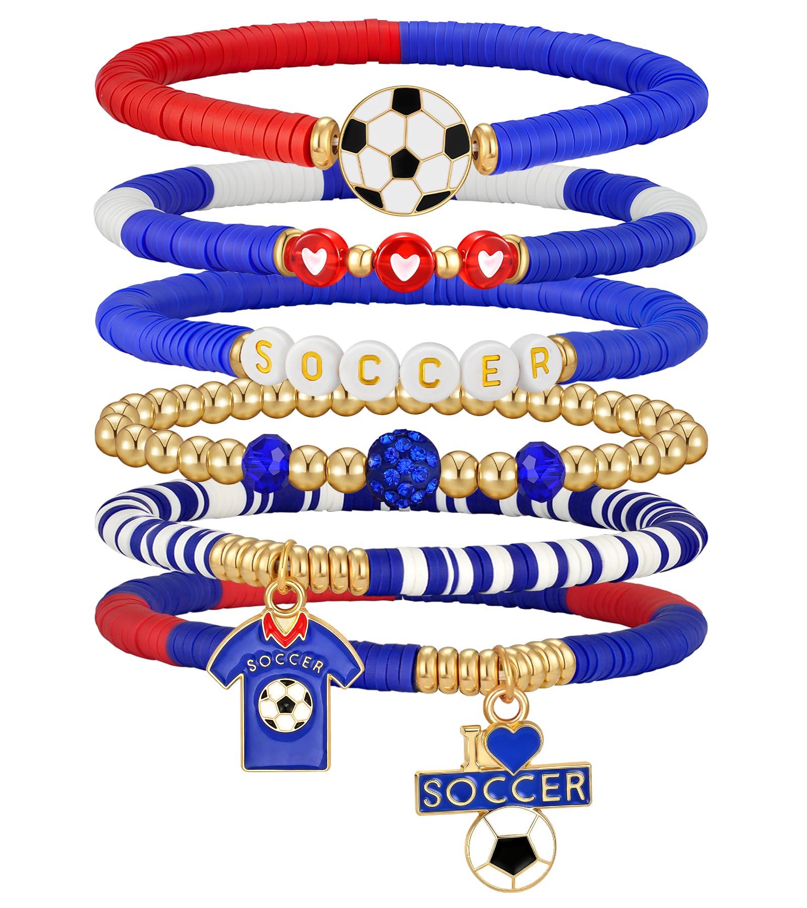 doubgood 2026 World Soccer Cup Soccer Bracelets