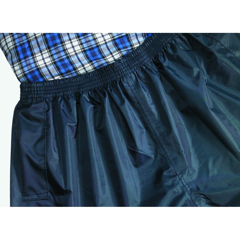 Planam Outdoor-Aqua-Regenanzug Marineblau – Wasserdicht, Atmungsaktiv, Mit Tasche, Größe S