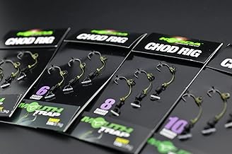 KORDA CHOD RIGS SHORT BARBLESS SIZE 6 - KCR025
